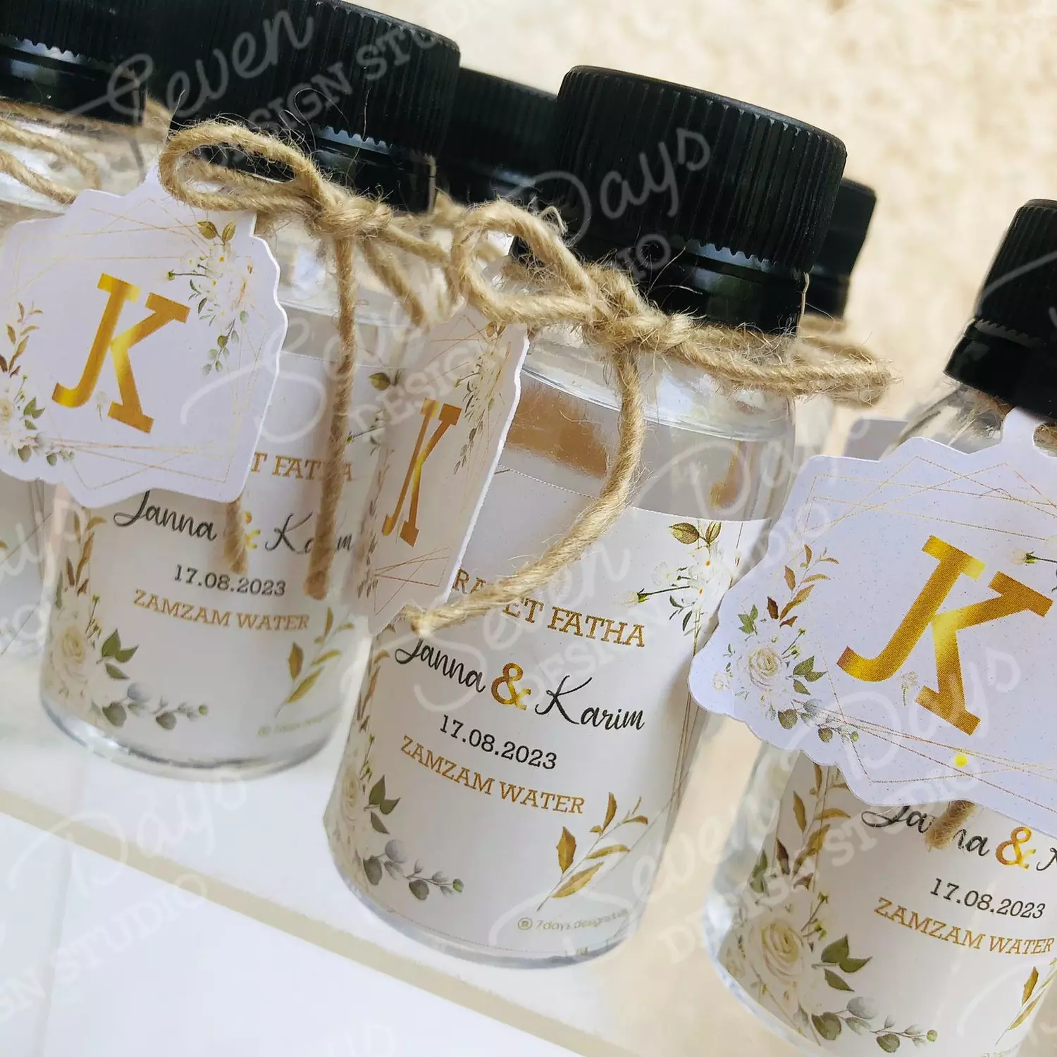 White Gold Flowers - Zamzam Water 1