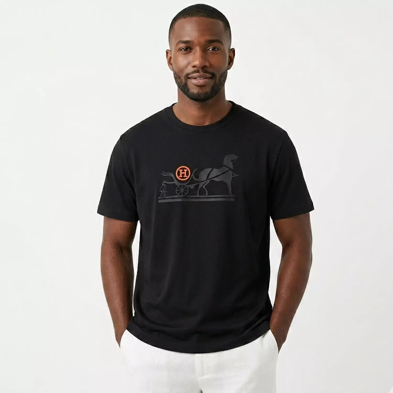 Tshirt Hermes horse image