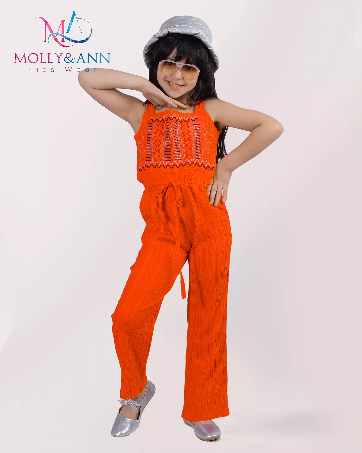 Cute Embroidered Jumpsuit 4