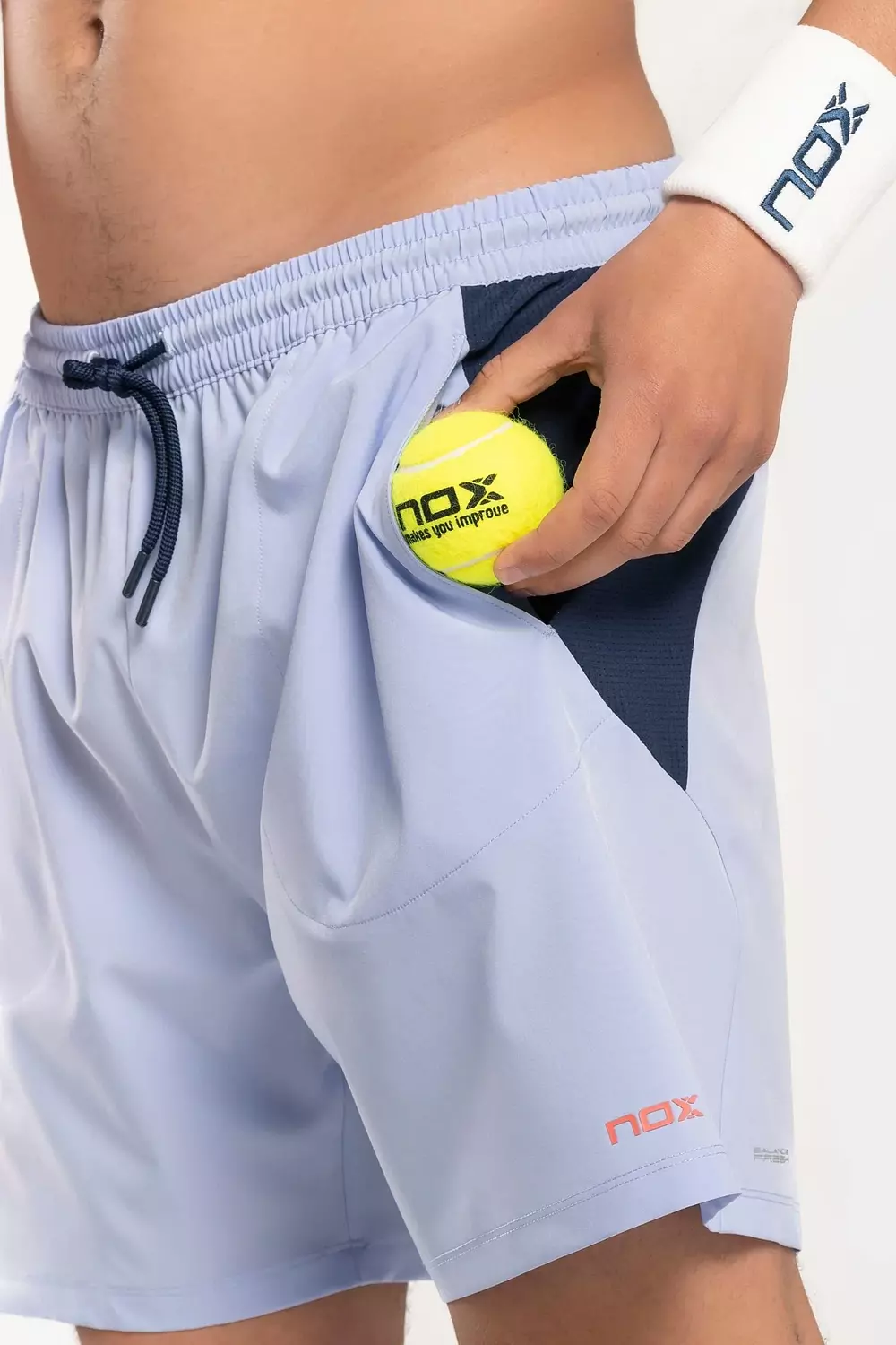 Nox Men's sport SHORT PANTS PRO - light lavender 3