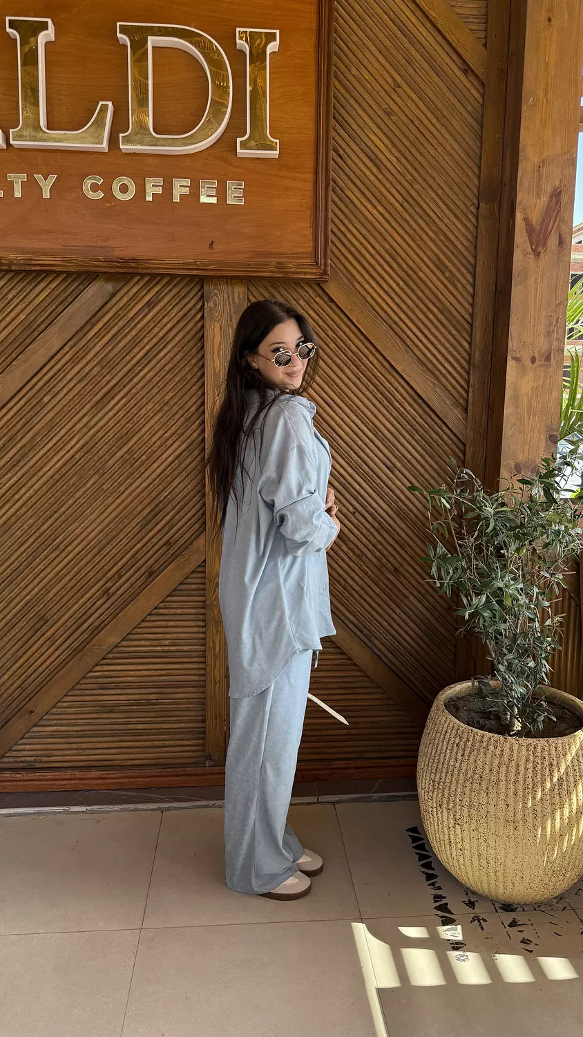 “Soft Sky Denim Set” 1