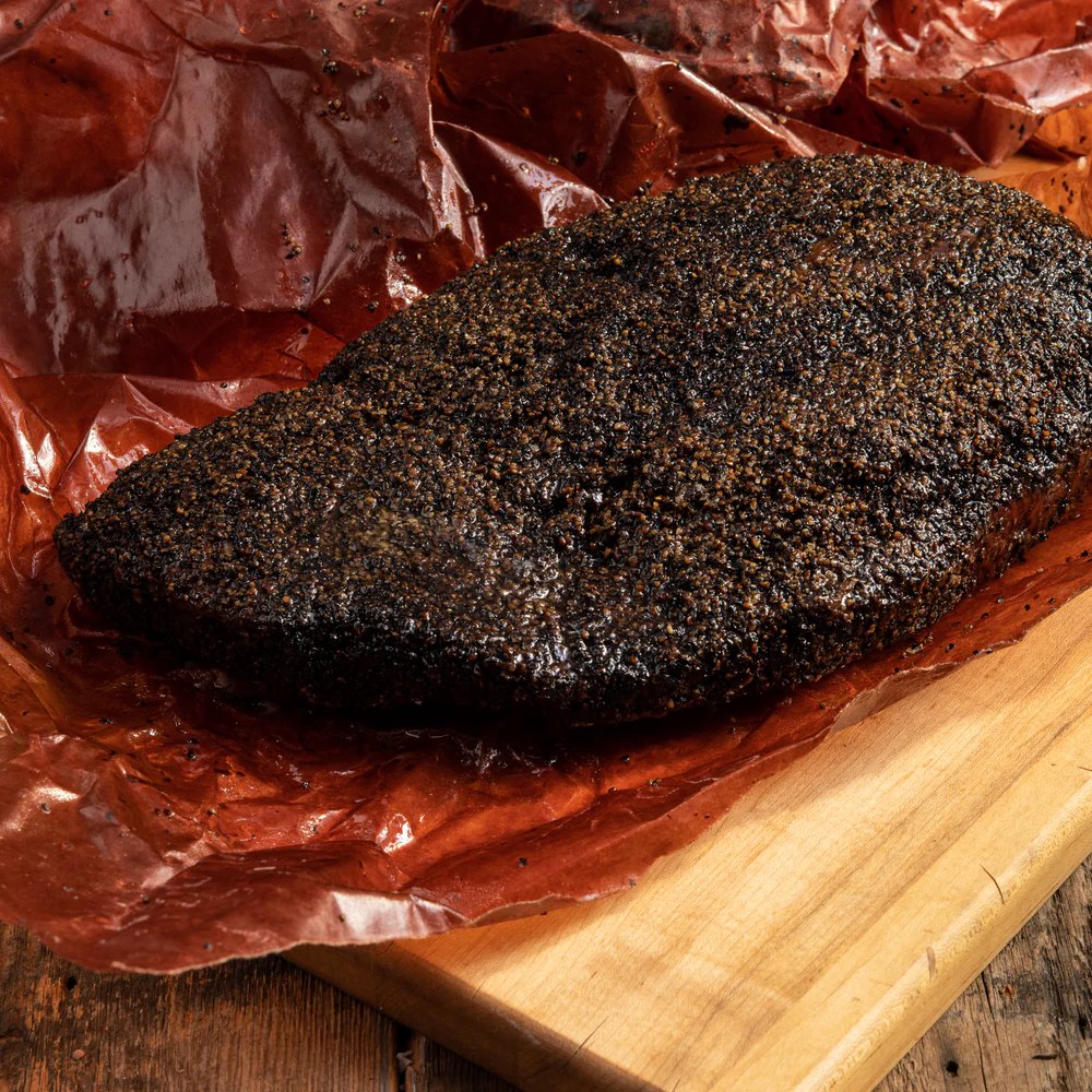 <h4 style="text-align: center"><br>⭐⭐⭐⭐⭐</h4><h2 style="text-align: center">USDA Prime Brisket</h2>