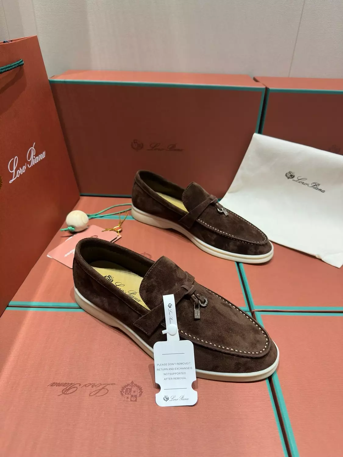 Loro Piana shoes Classic Tassel-Detail Flat Loafers   hover image