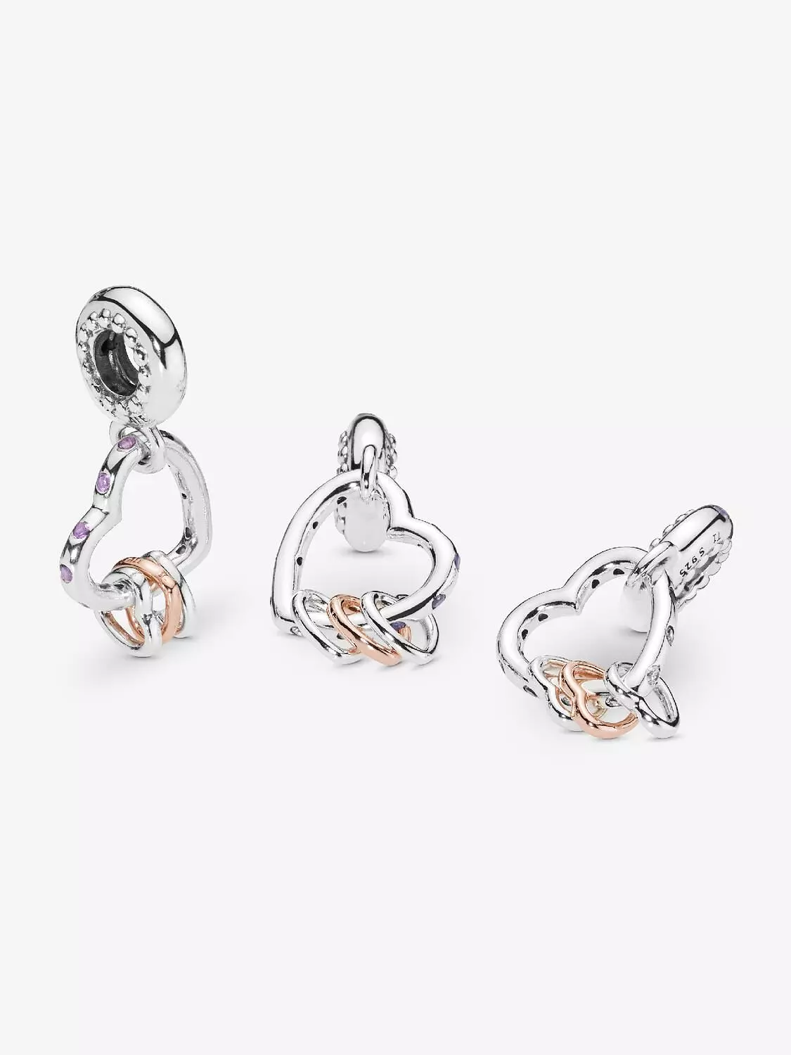 Heart Full of Hearts Dangle Charm 3