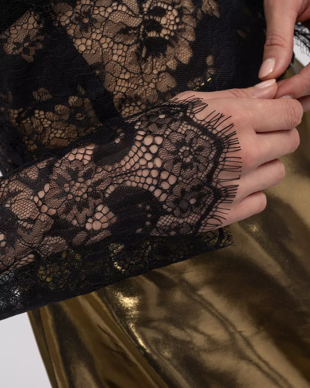 French Lace Long-Sleeve Top 2