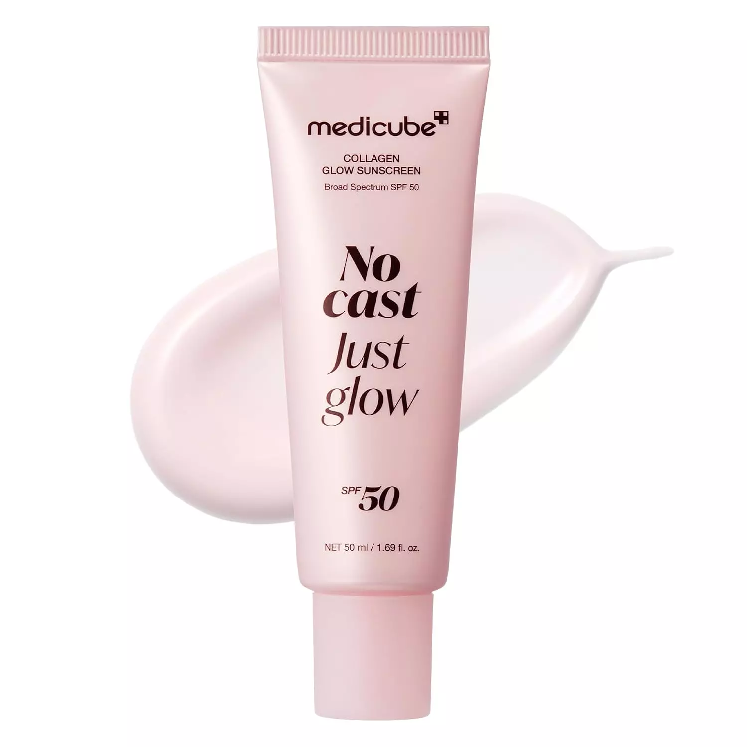 medicube Sunscreen No Cast Just Glow Collagen | SPF 50 image