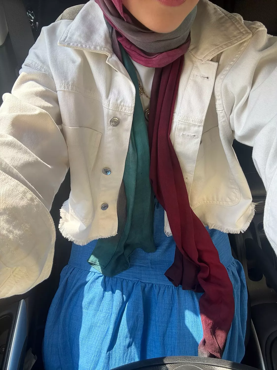 Nabeela Skirt - Blue 2