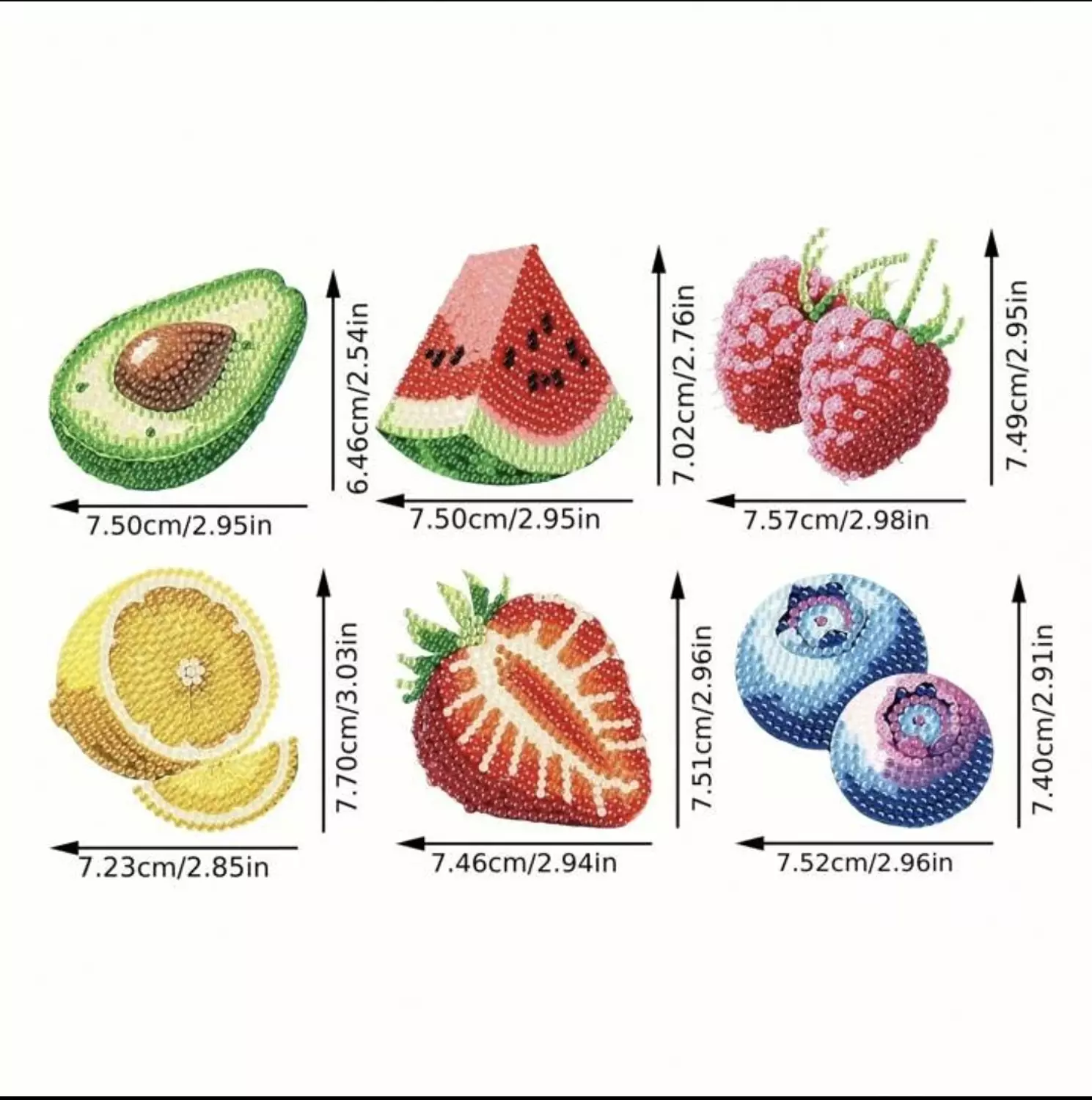 Diamond Painting- Fridge Magnets 1