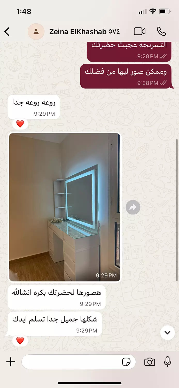 Makeup vanity mirror with led 4