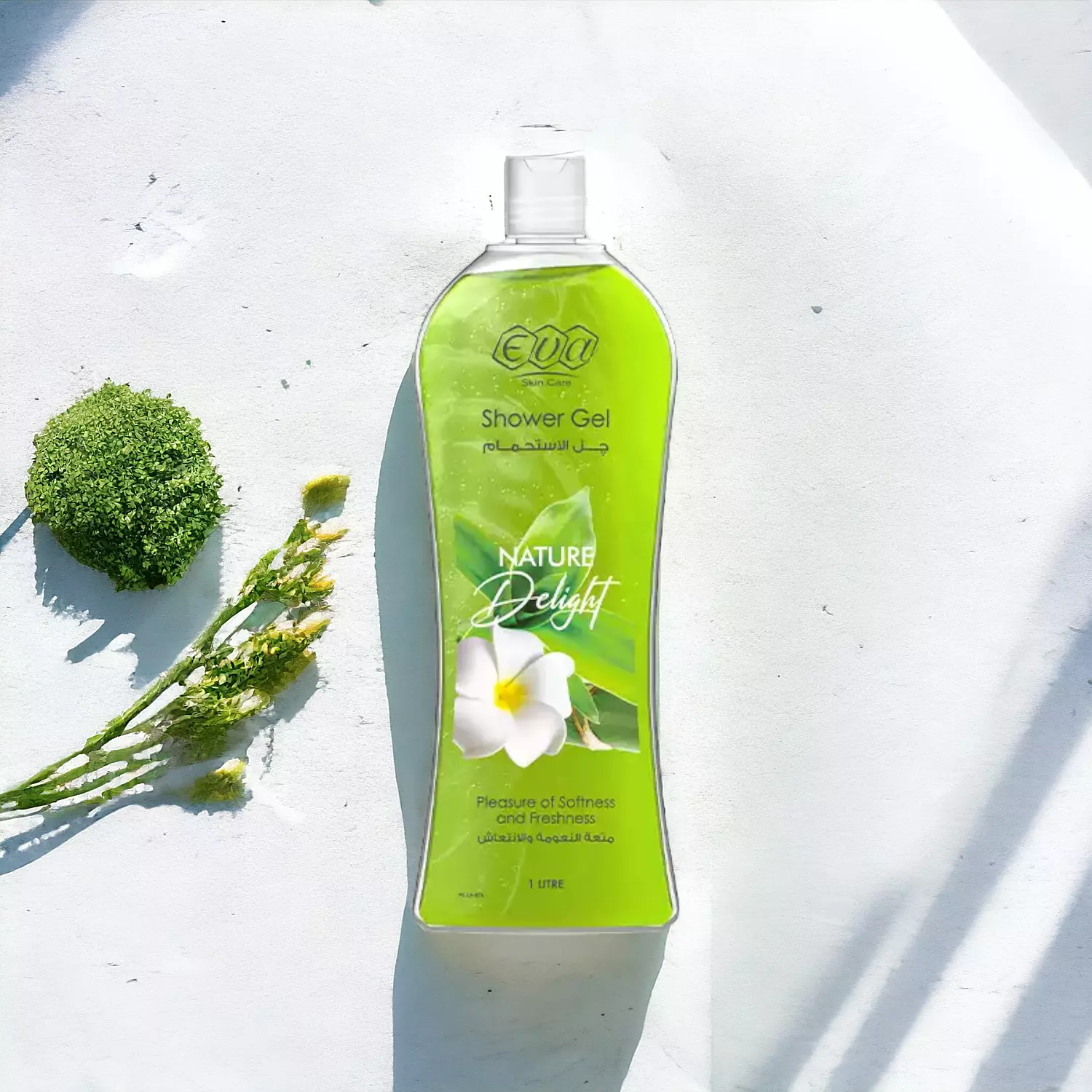 Eva Skin Care Nature Delight Shower Gel - 1 Liter  image