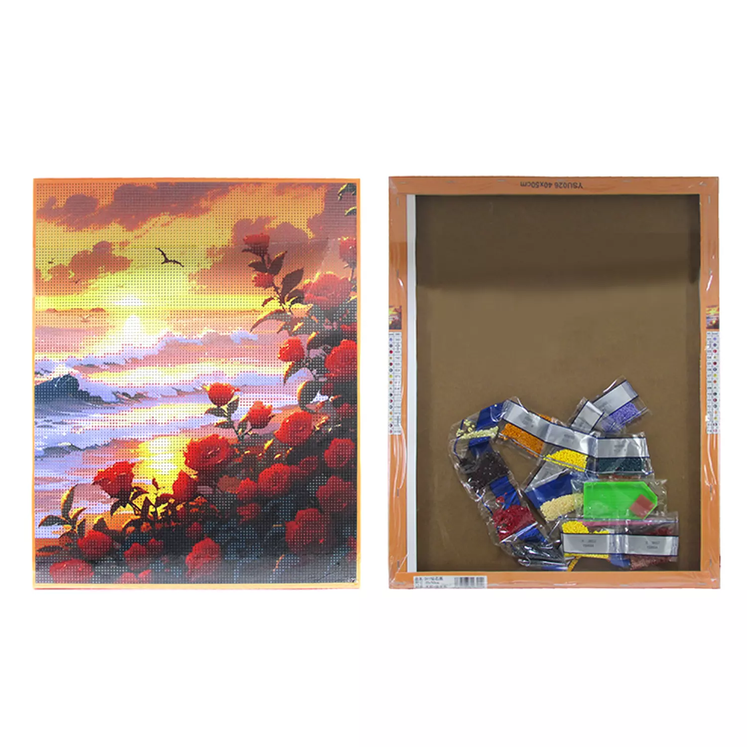 Diamond painting frame with tools 40*50cm 2