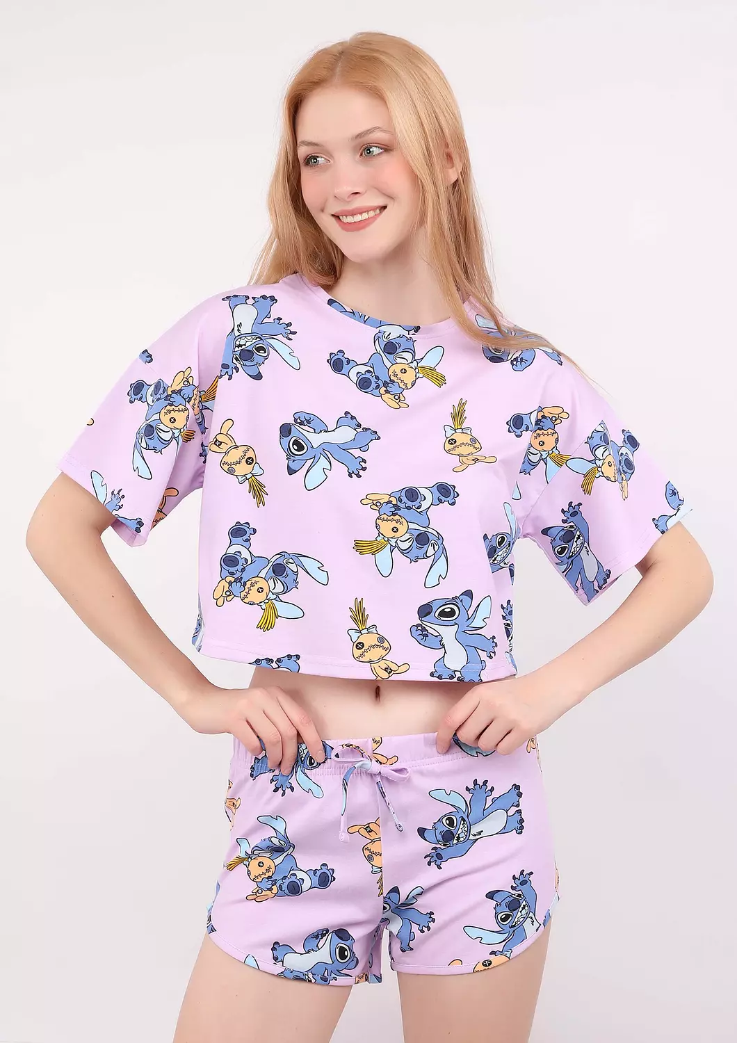 lilo and stitch Short Pajama Set 3