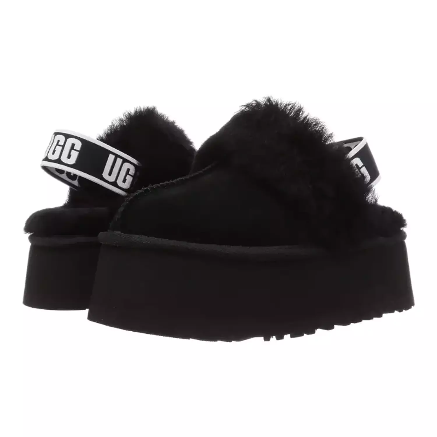 UGG Funkette Slipper – Black 1