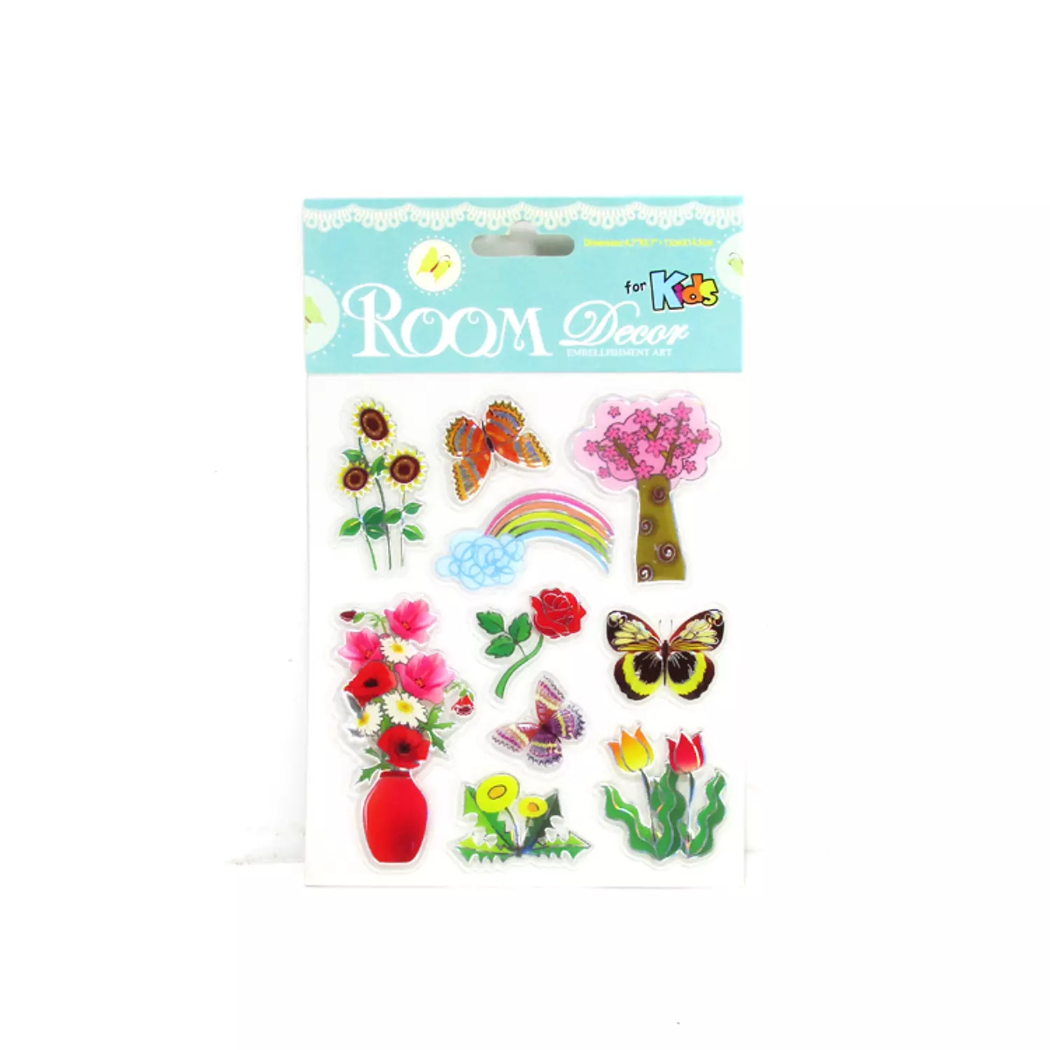 Stickers sheet 14.5*12 cm  9