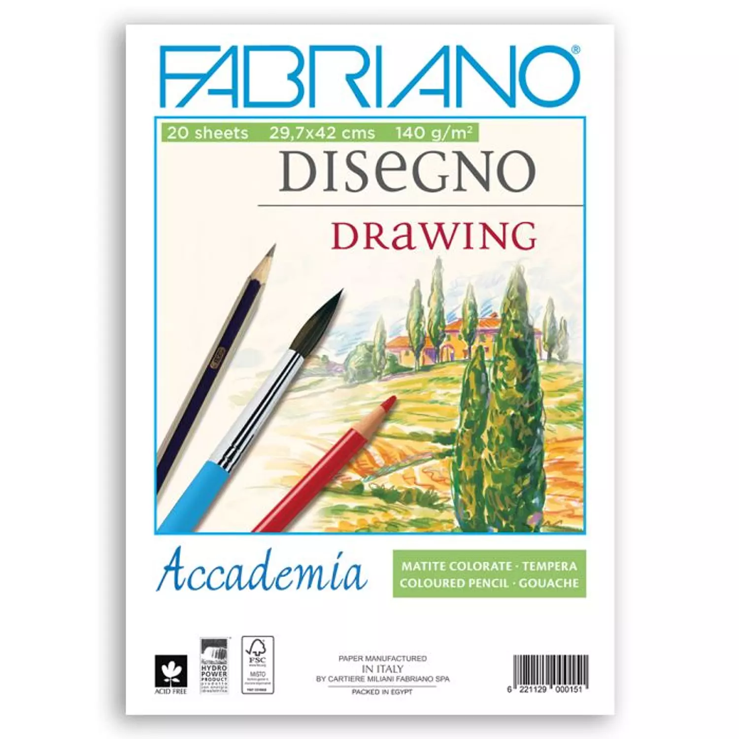 Sketch Fabriano 140 gr A3 اسكتش رسم فبريانو 140 جرام image