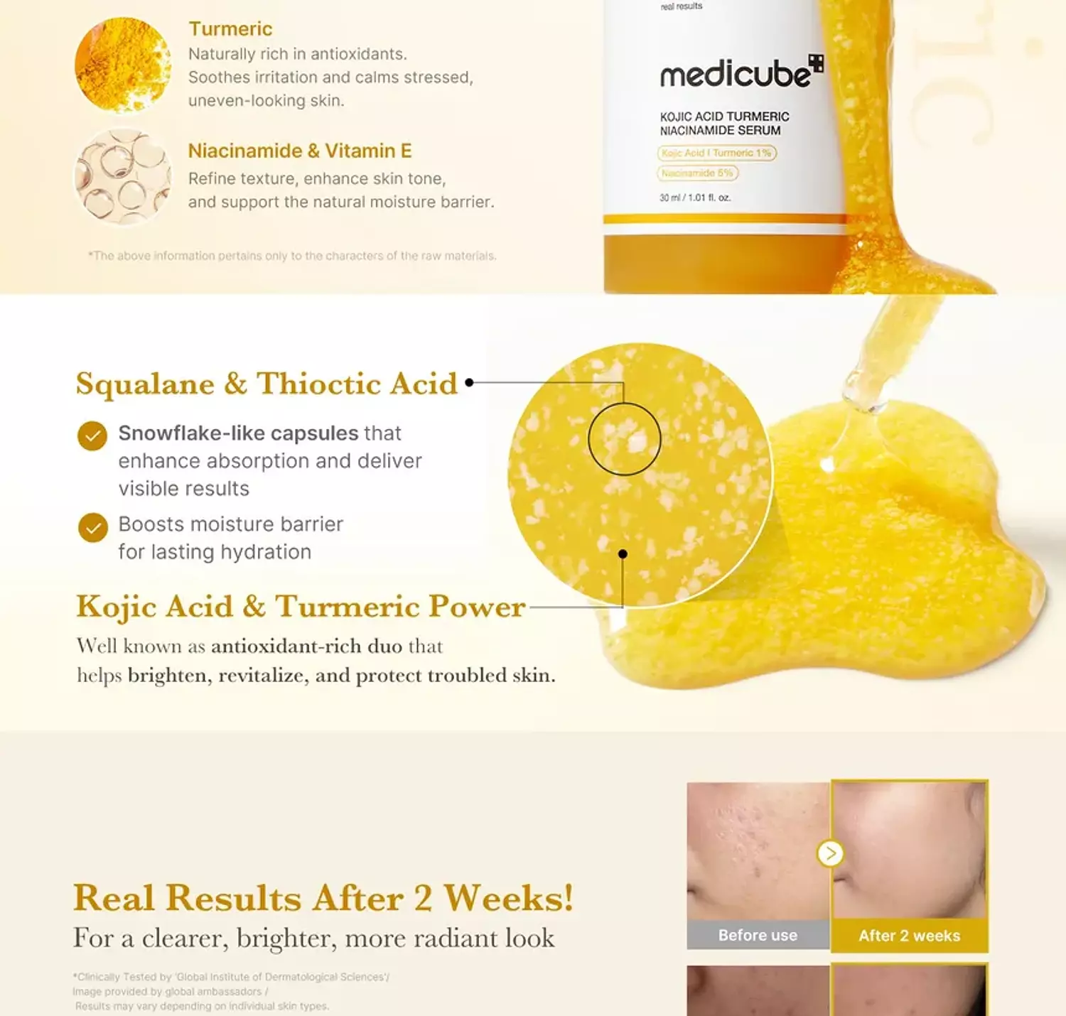 Medicube - Kojic Acid Turmeric Niacinamide Serum hover image