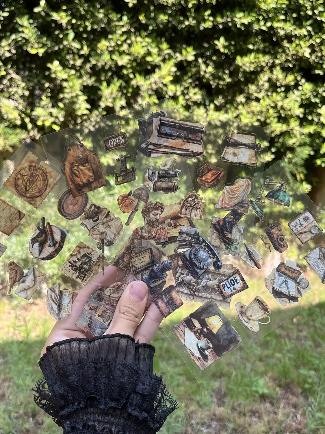 Random sticker sheet image