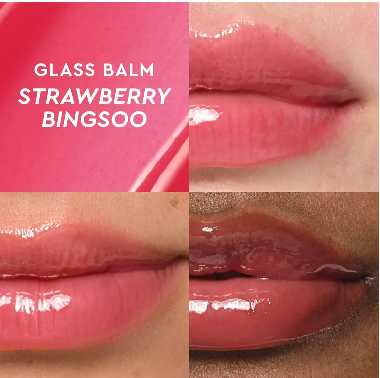 Glow Recipe Mini Glass Balm Lip Collection Gift Set 6