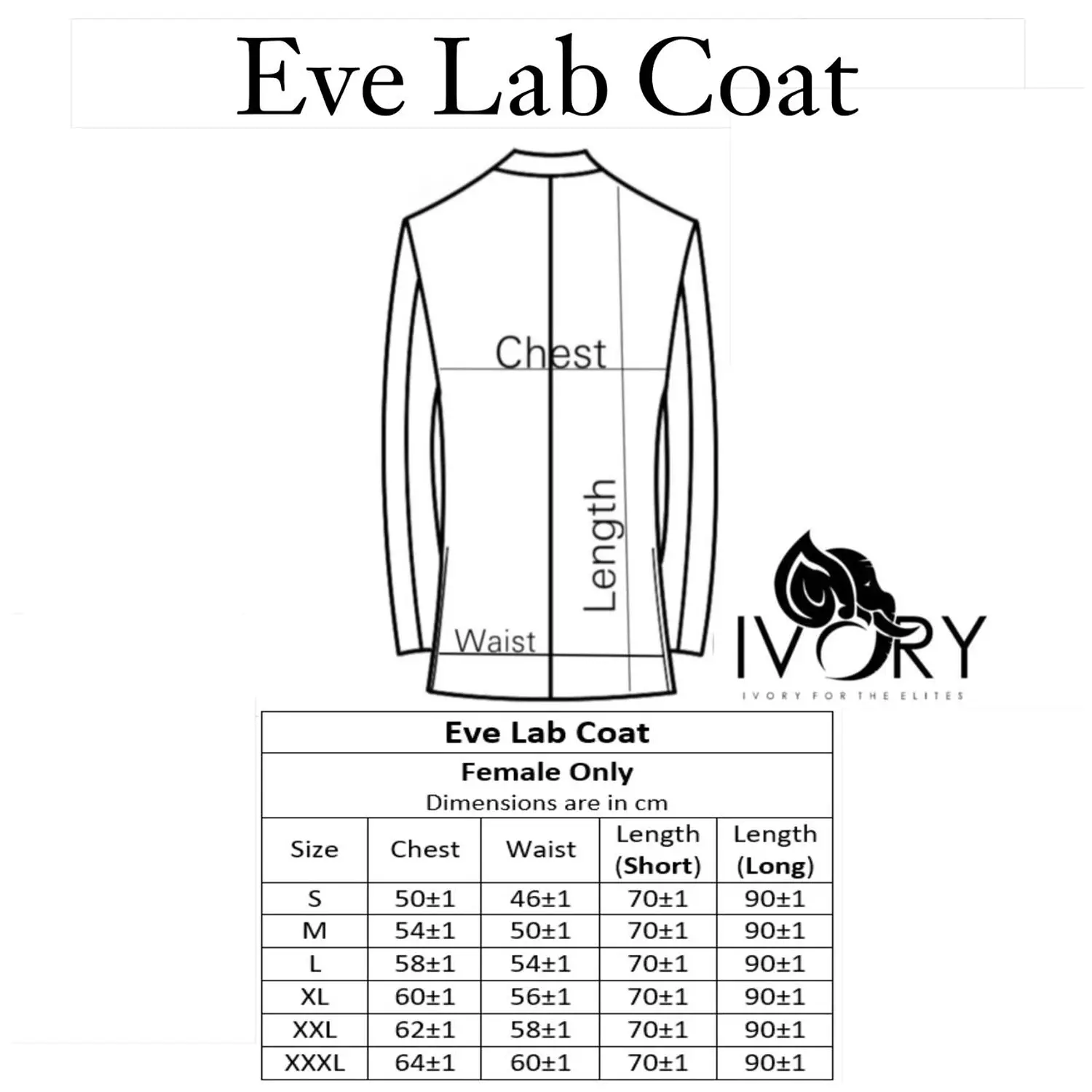 White Eve Lab Coat (Long) 10