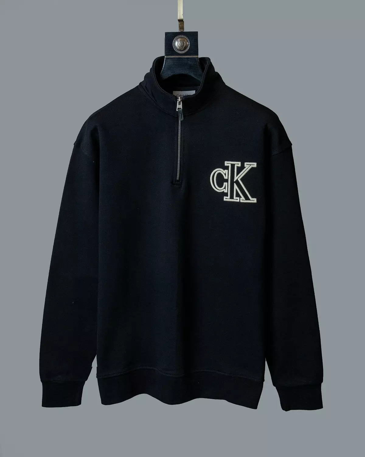 CALVIN KLEIN QUARTER ZIPPER HOODIE \ 1639 6