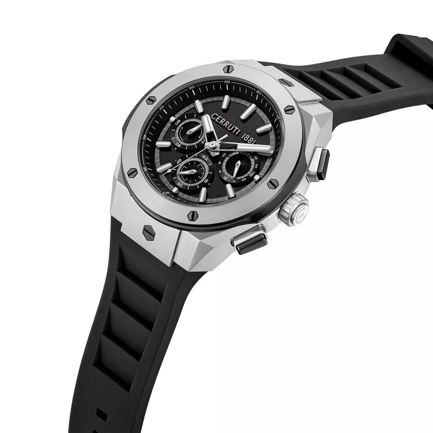 Cerruti 1881 Black Chrono Sport Watch CIWGQ0085601 1