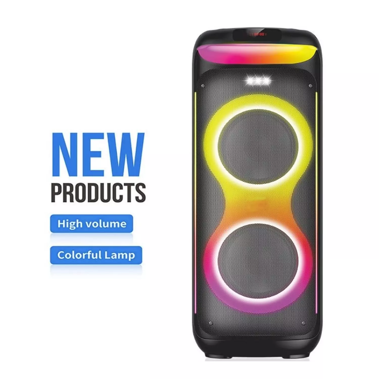 Vovo V-1175 80W Double 10-inch Party Speaker 3