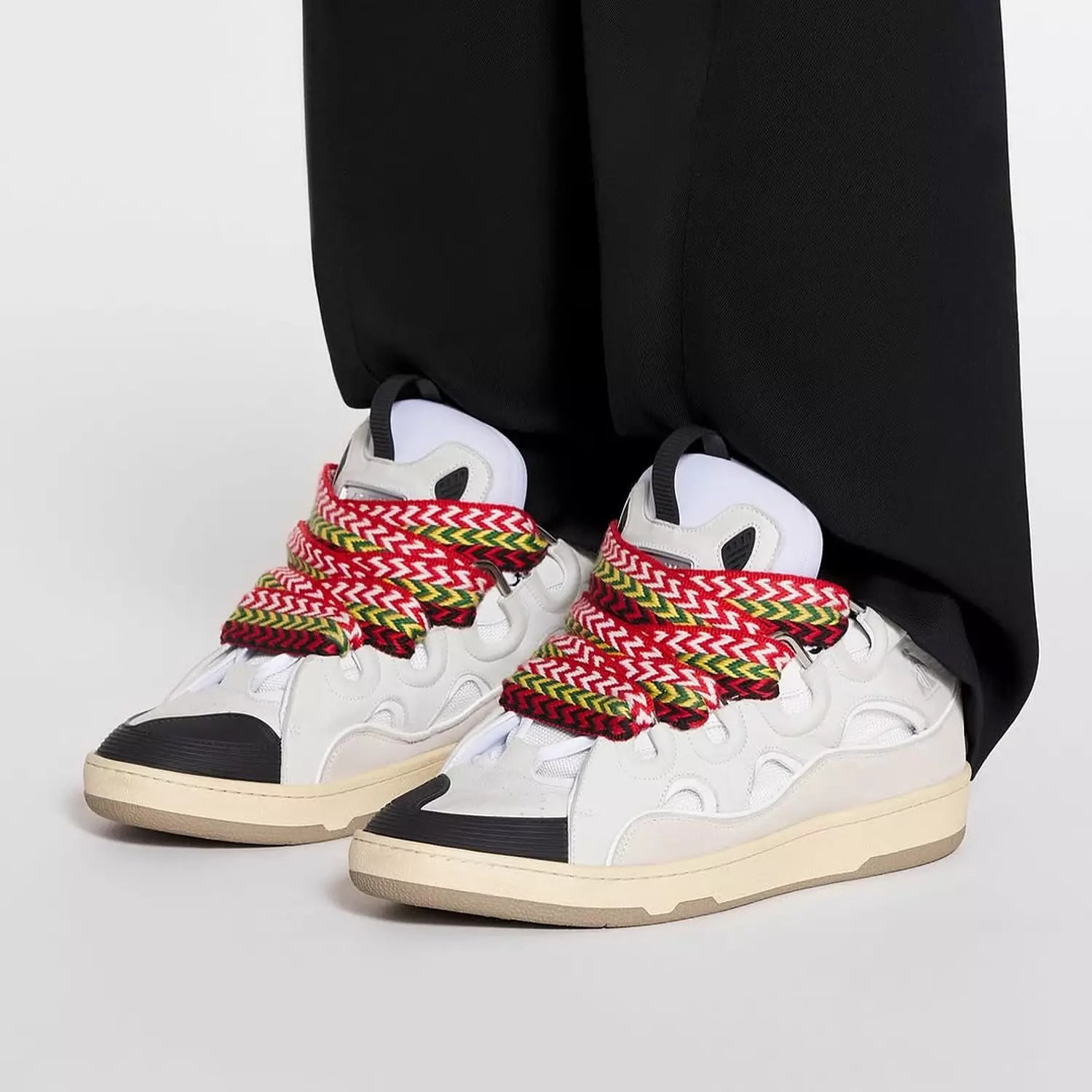 Lanvin Leather Caurb - White  6