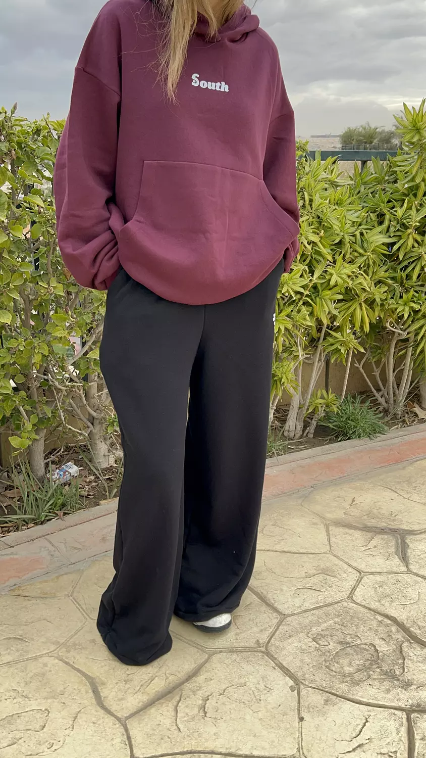 SOUTH DIG COTTON Black SWEAT-PANT for girls 4