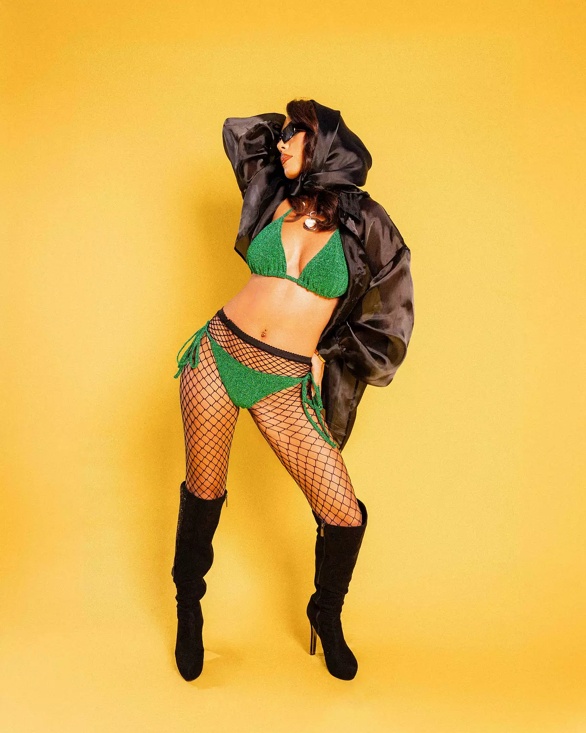 Jade Shimmer Bikini Set 4