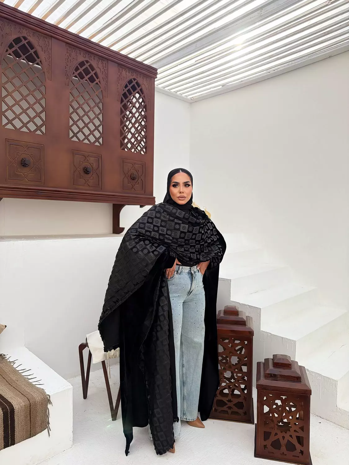Sultanah - The Velvet Lattice Bisht image