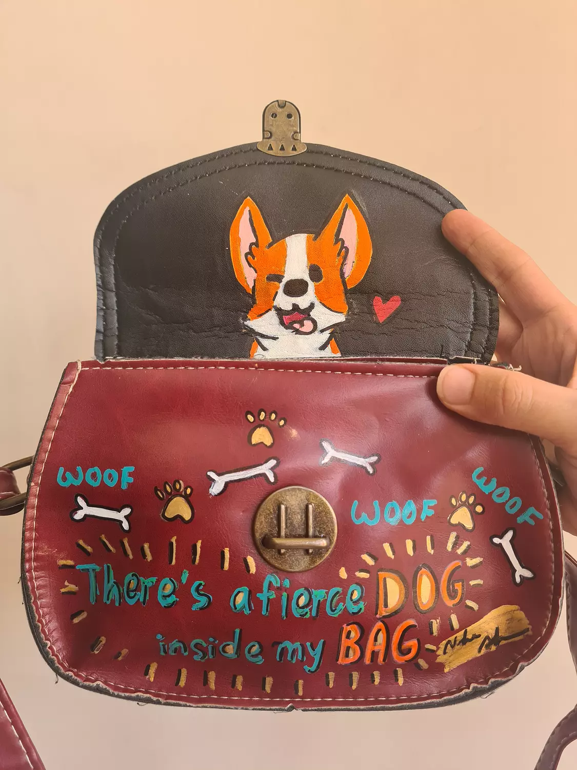 Woof woof mini bag  2