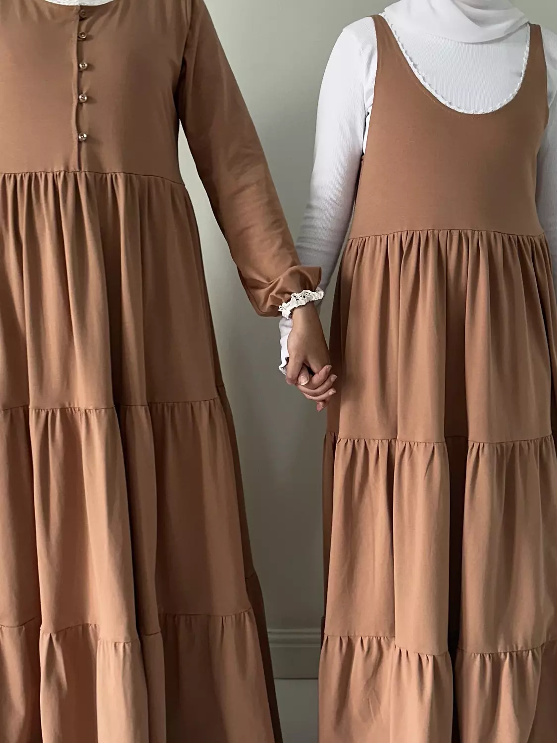 Orang ruffles cotton dress (T)  image