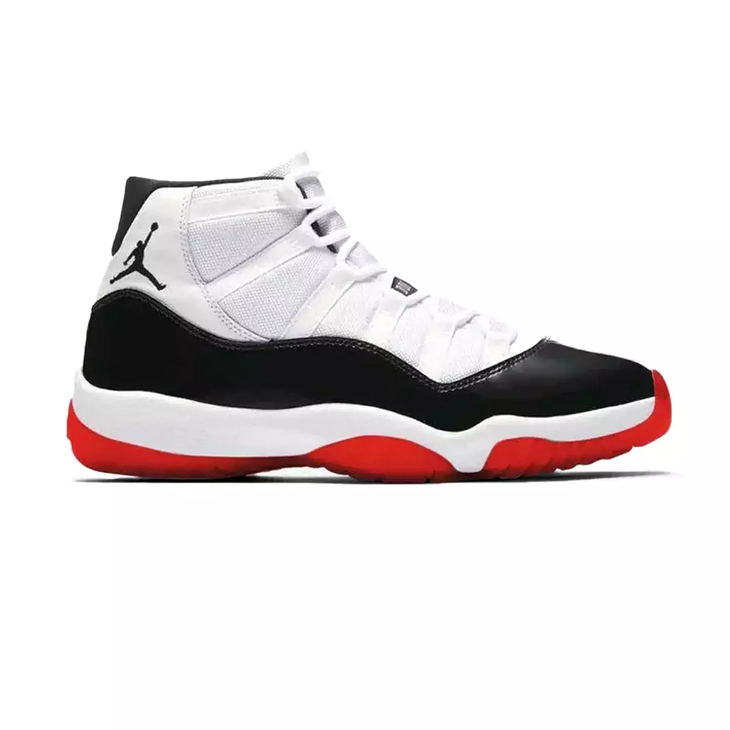 JORDAN 11 WHITE BRED HIGH image