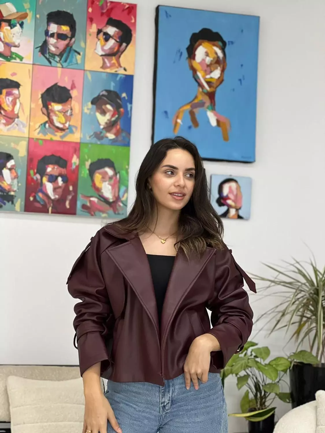 Leather jacket  9