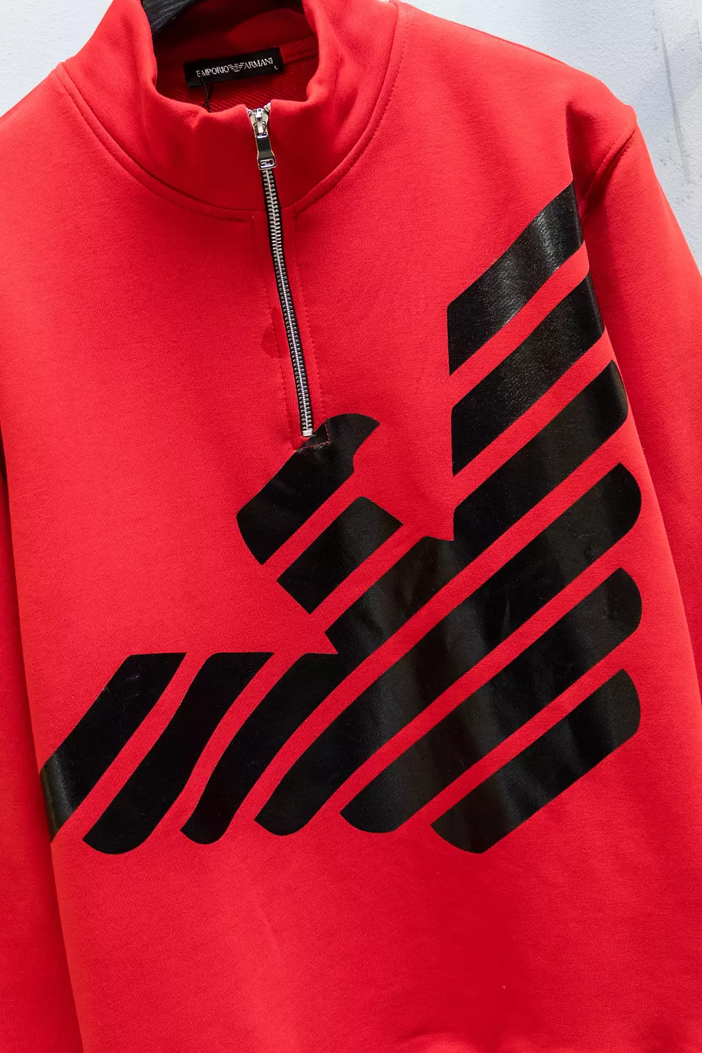 EMPORIO ARMANI QUARTER ZIPPER / 1553 hover image