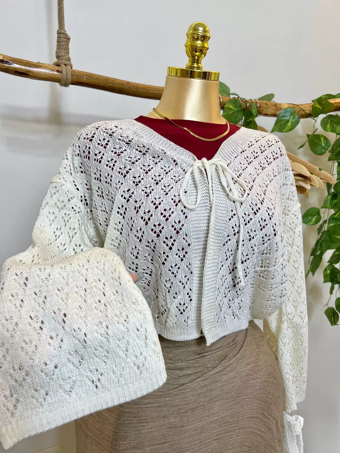 Knit blouse 5