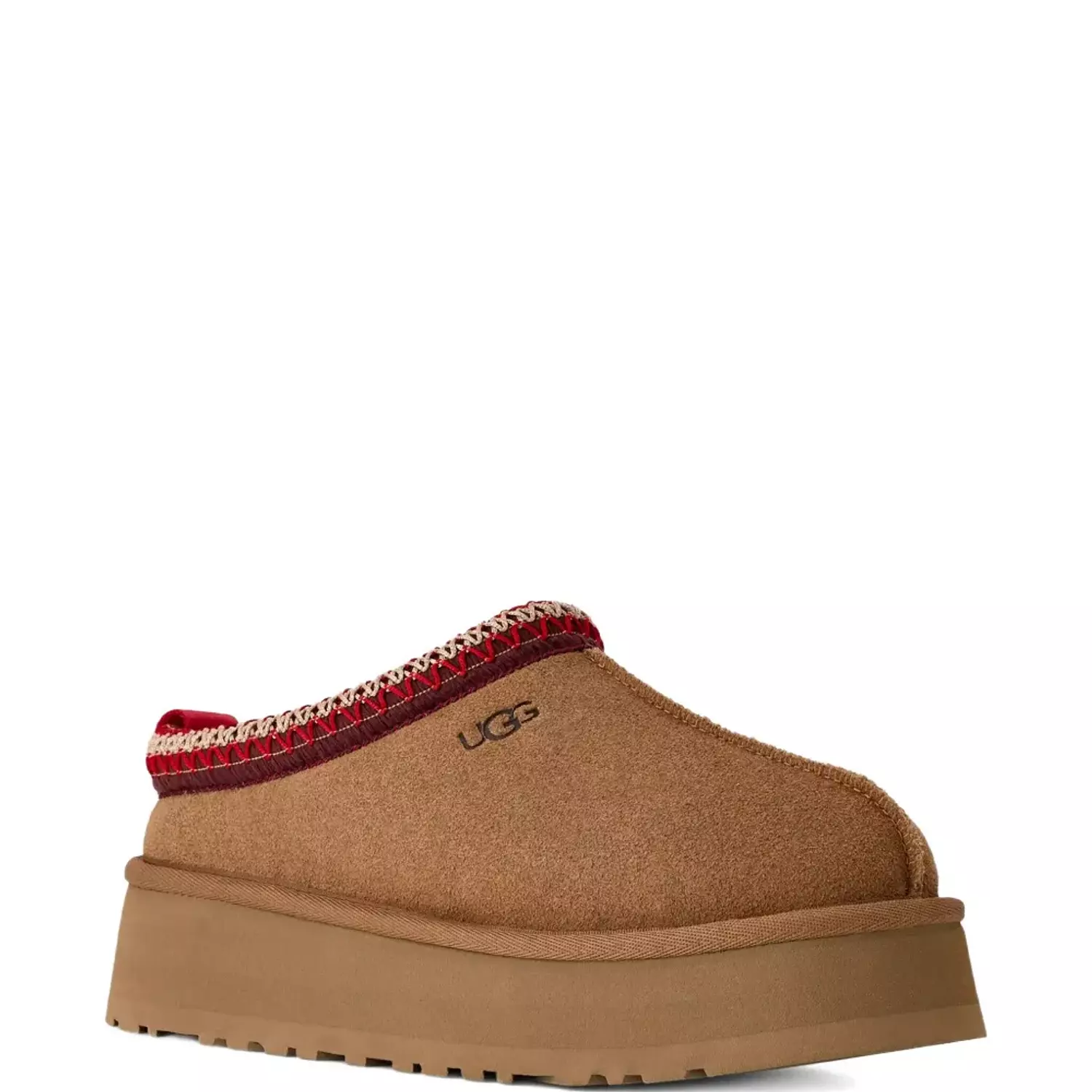 UGG Tazz platform-sole embroidered loafers hover image