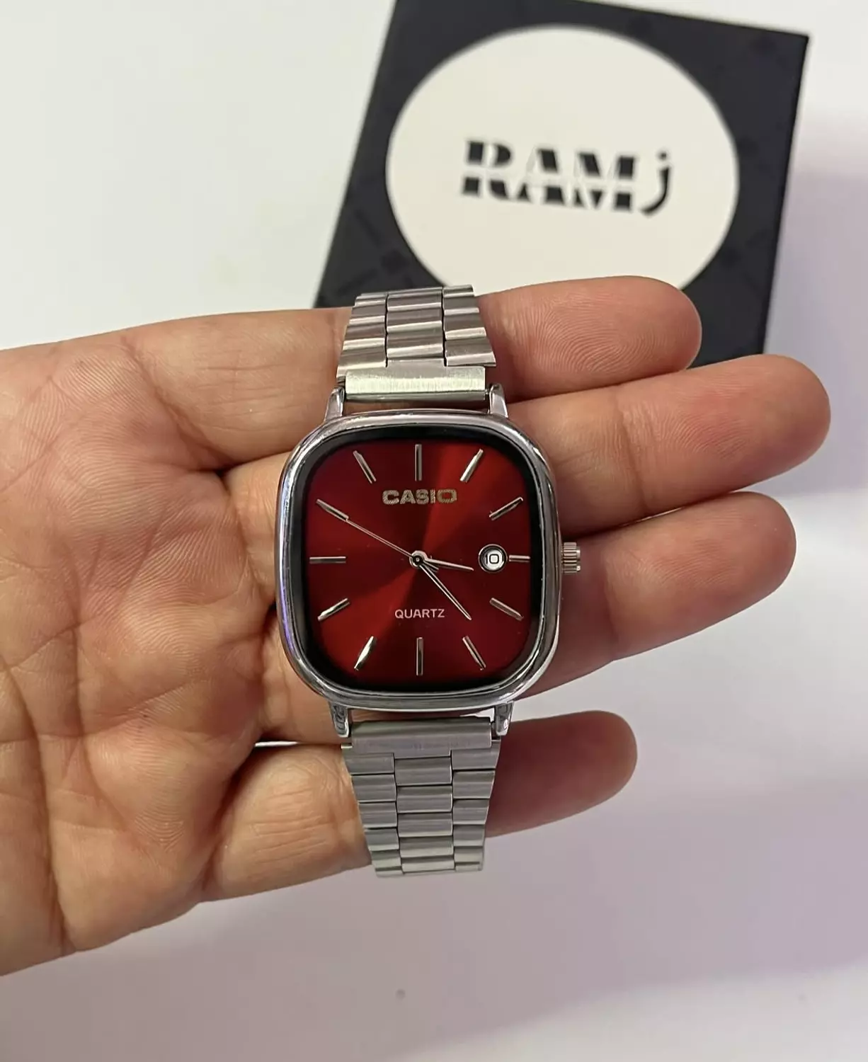 Red casio hover image