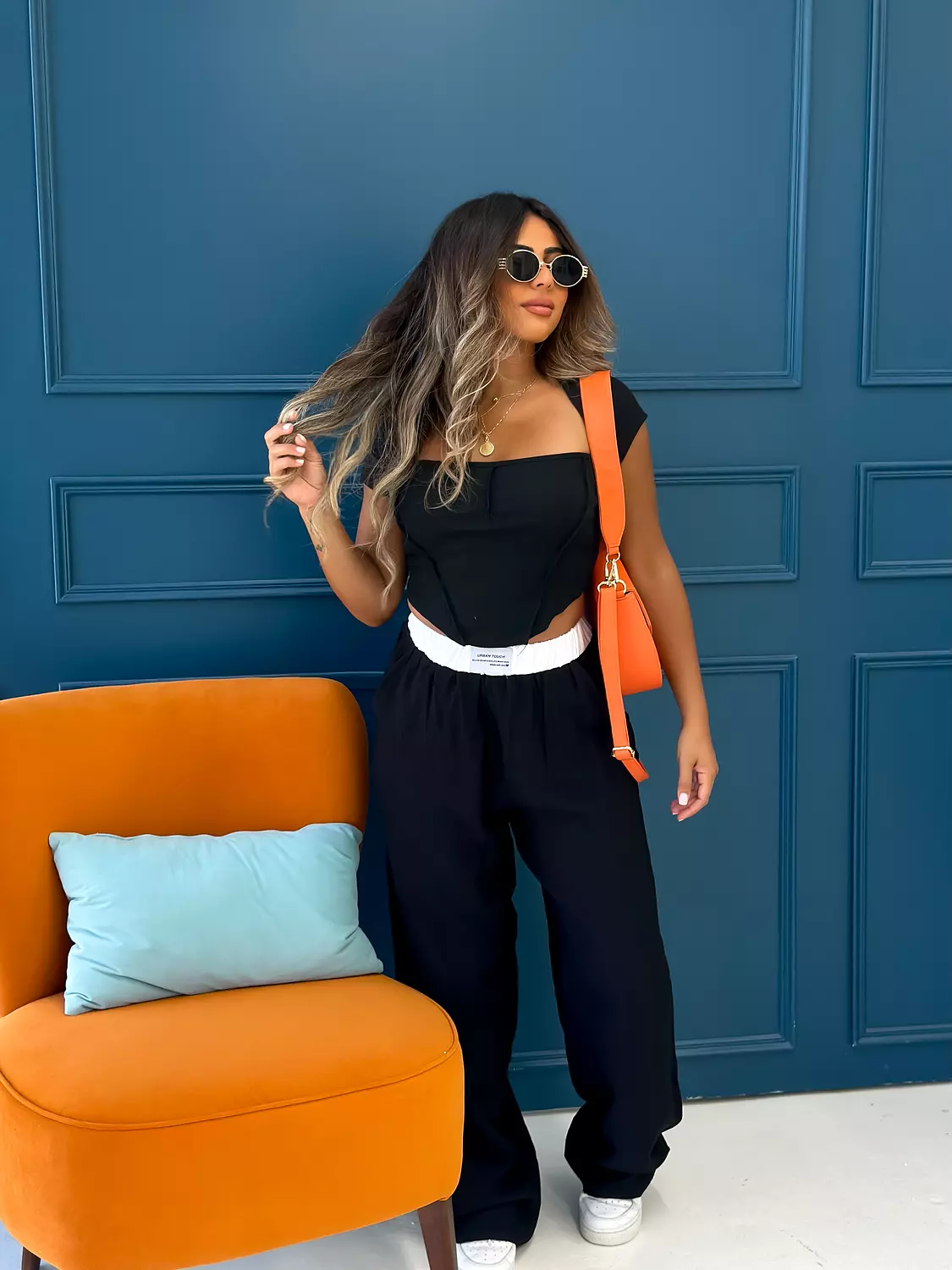  Doublewaist band pants 2