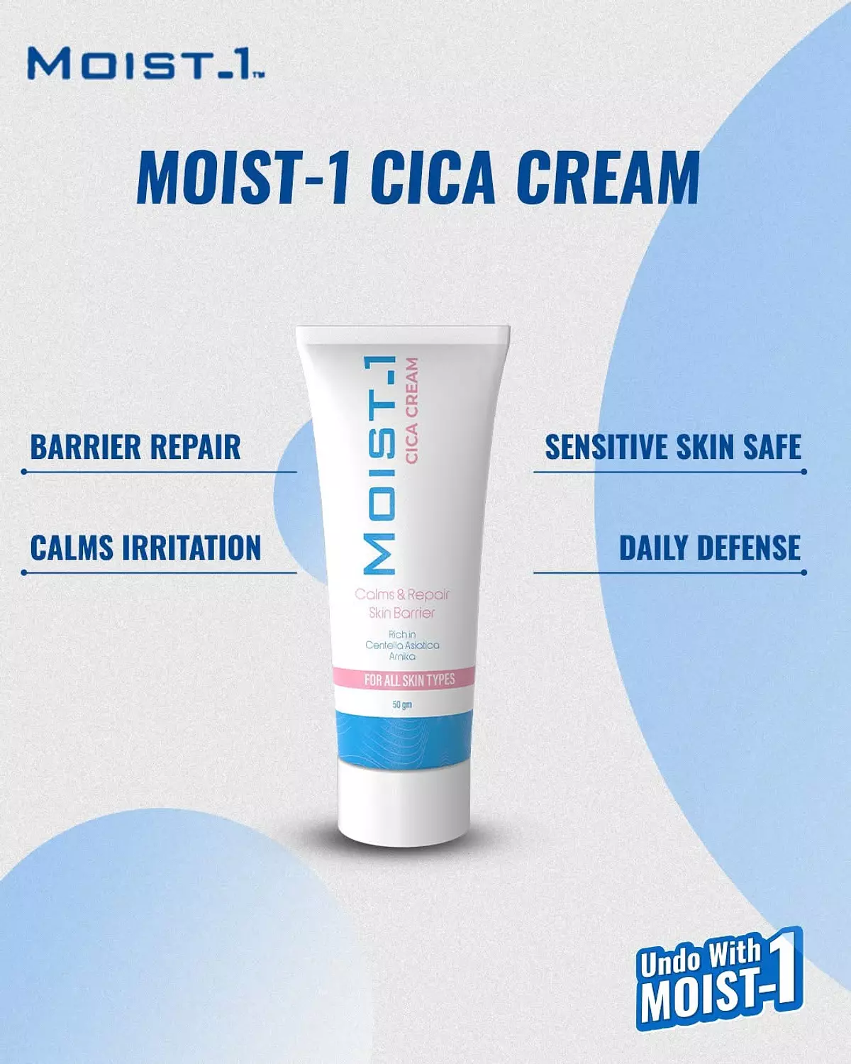 Moist -1 Cica Cream -50 gm 1