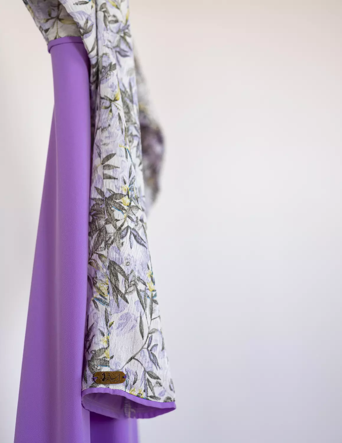 Royal purple dress 3