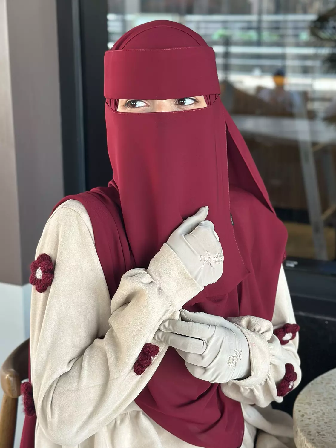 نقاب مُقوَى تندة 5