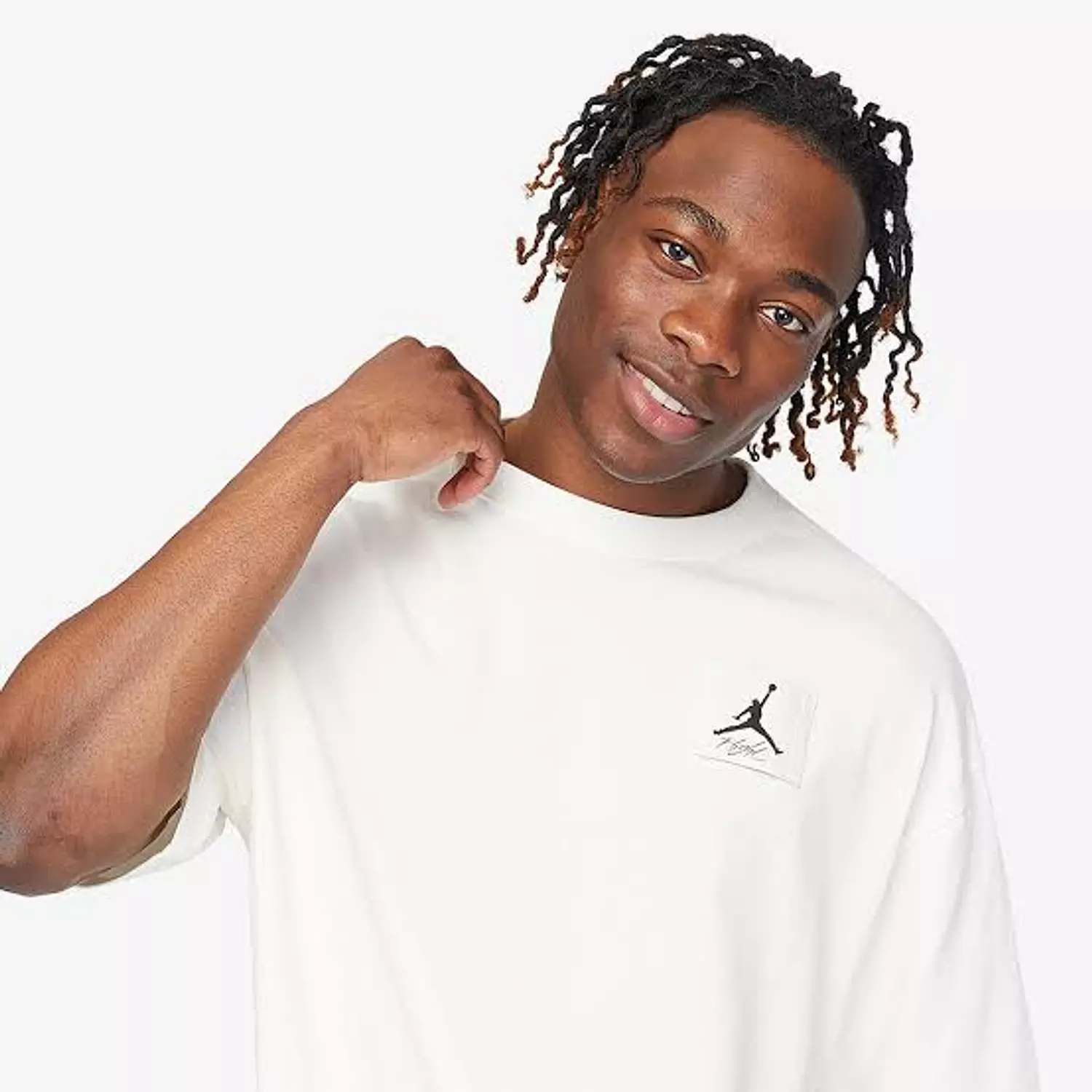 T-shirt air jordan white 2