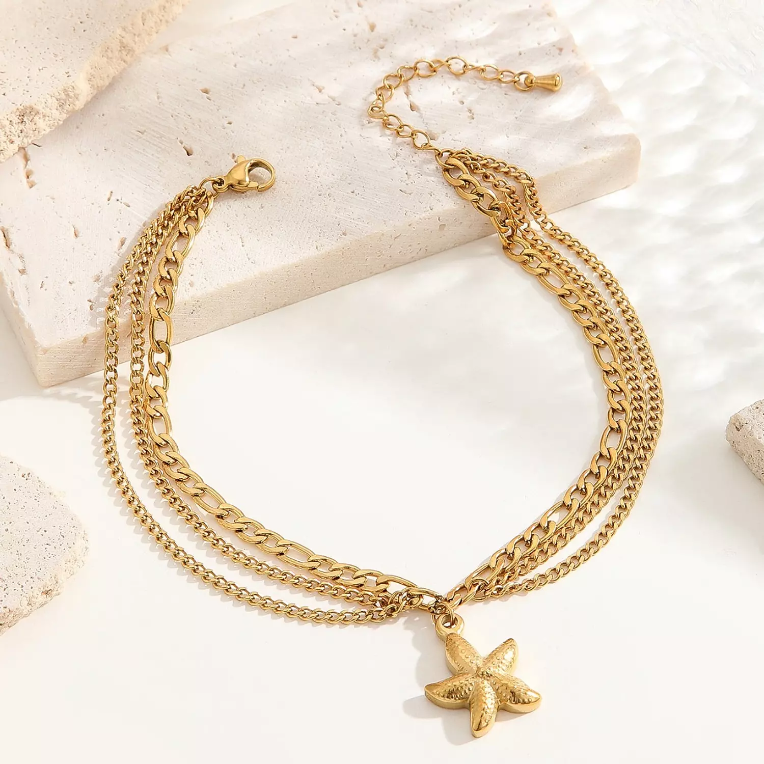 Multilayers Starfish Anklet 2