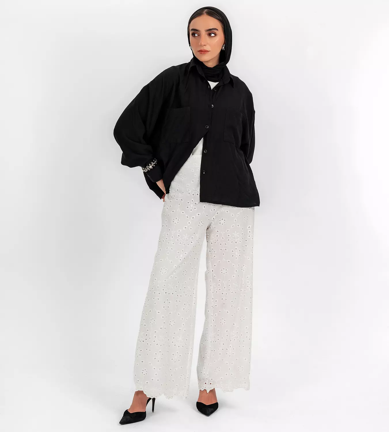 Cotton Lace pants 3