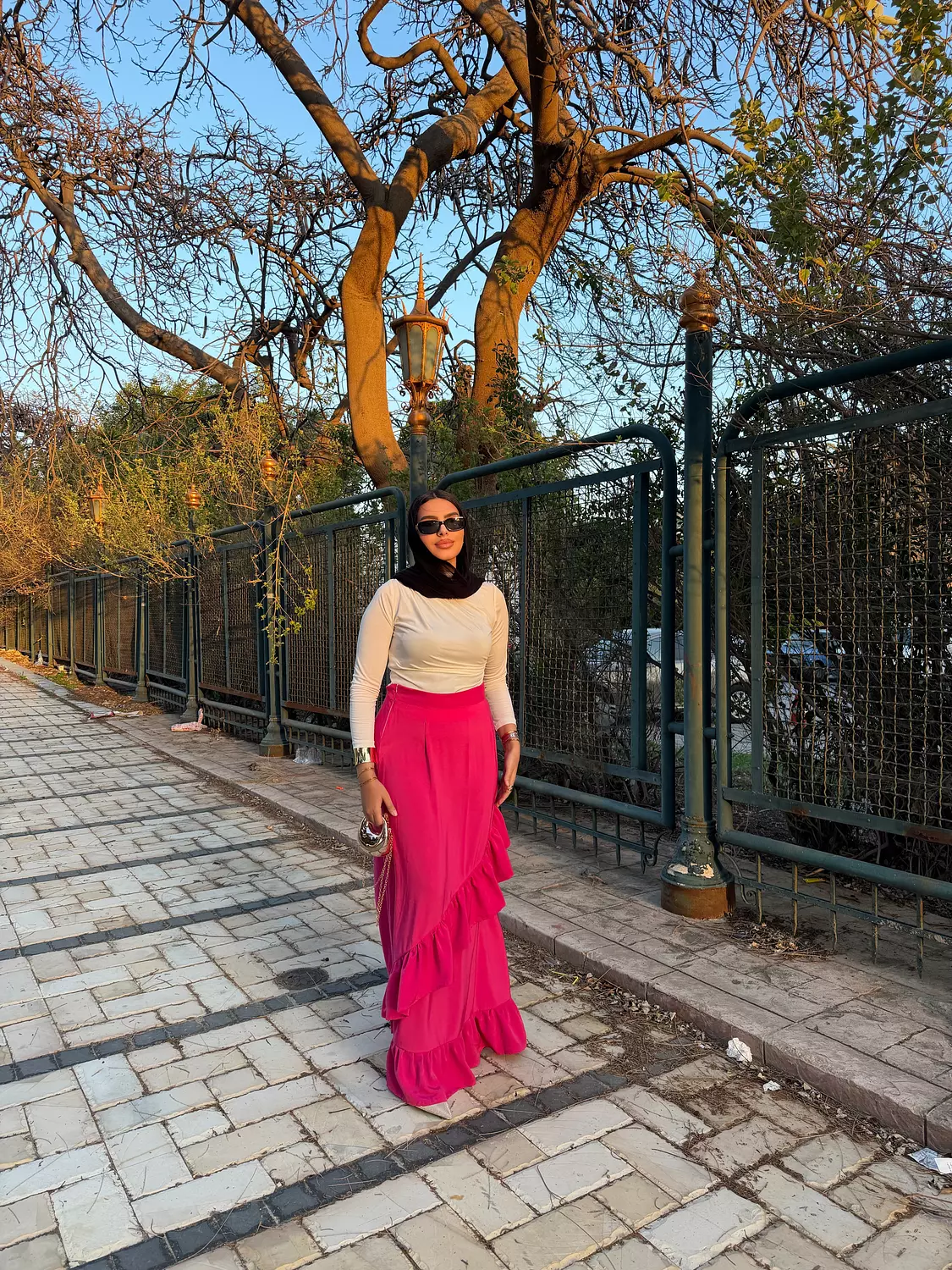 Ruffle Maxi Skirt – Elegant Modest Style 3