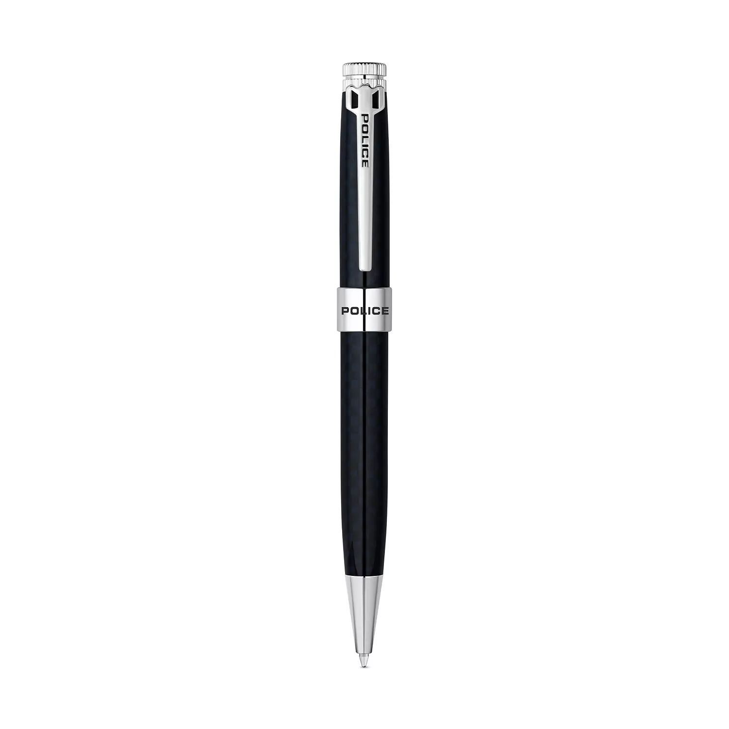POLICE - Constantia Pen For Men Black & Gunmetal Color, Ball Point - PERGR0002801
