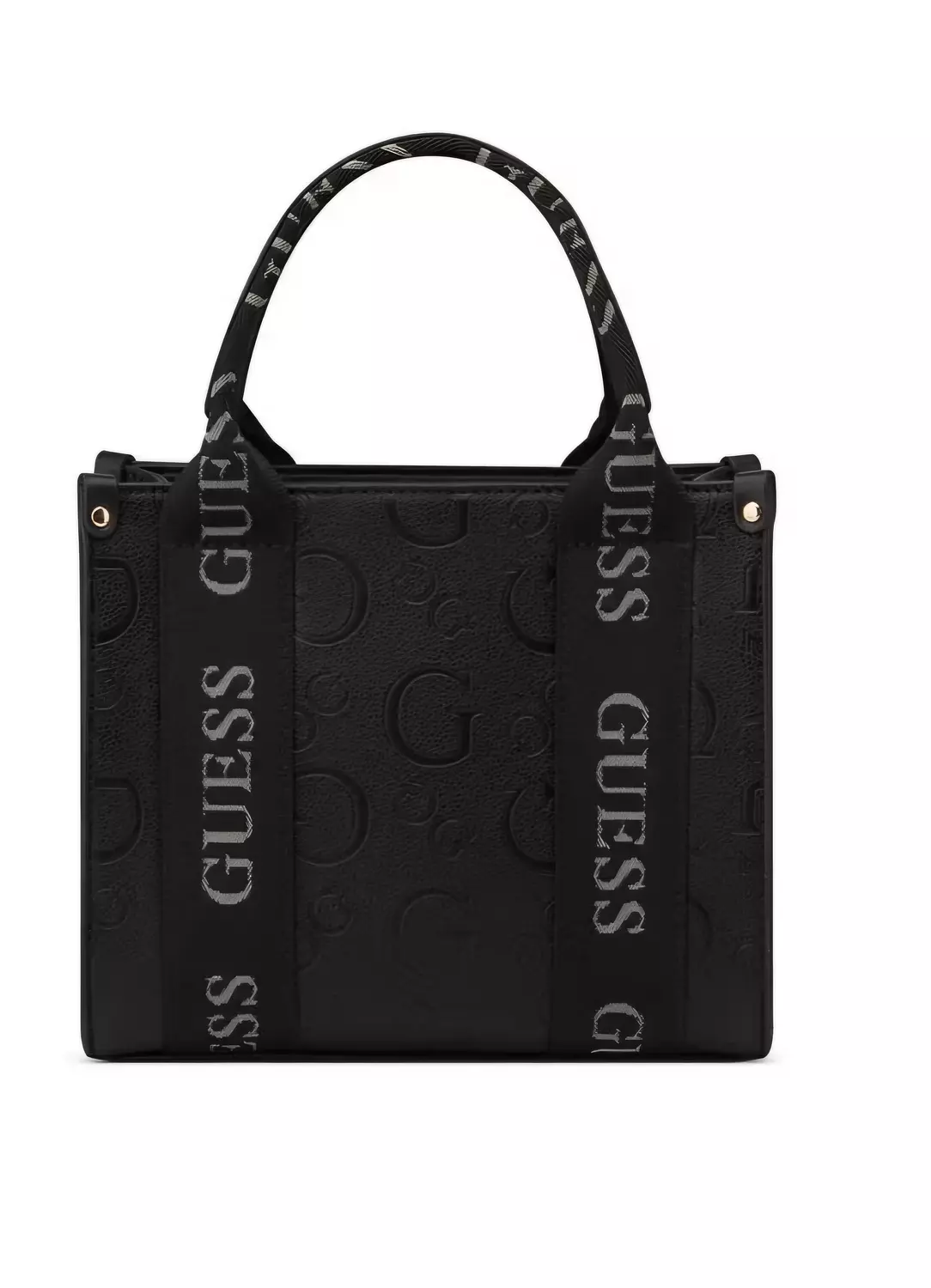 Guess  boxy crossbody  in a  classic black Colorway  hover image