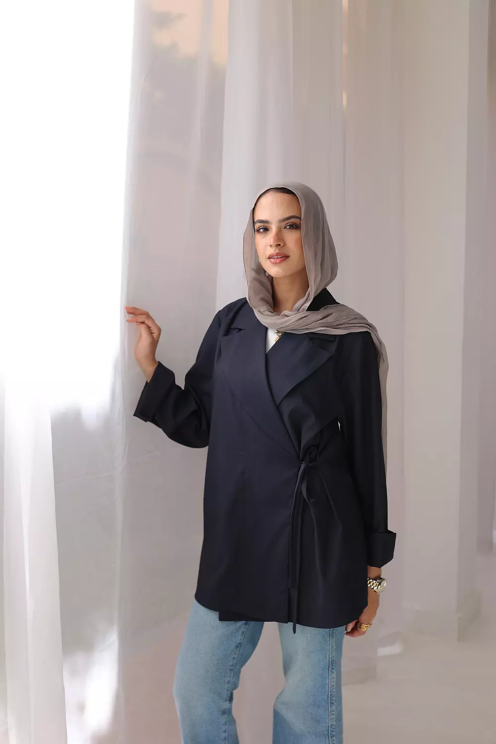 The side tie blazer 3