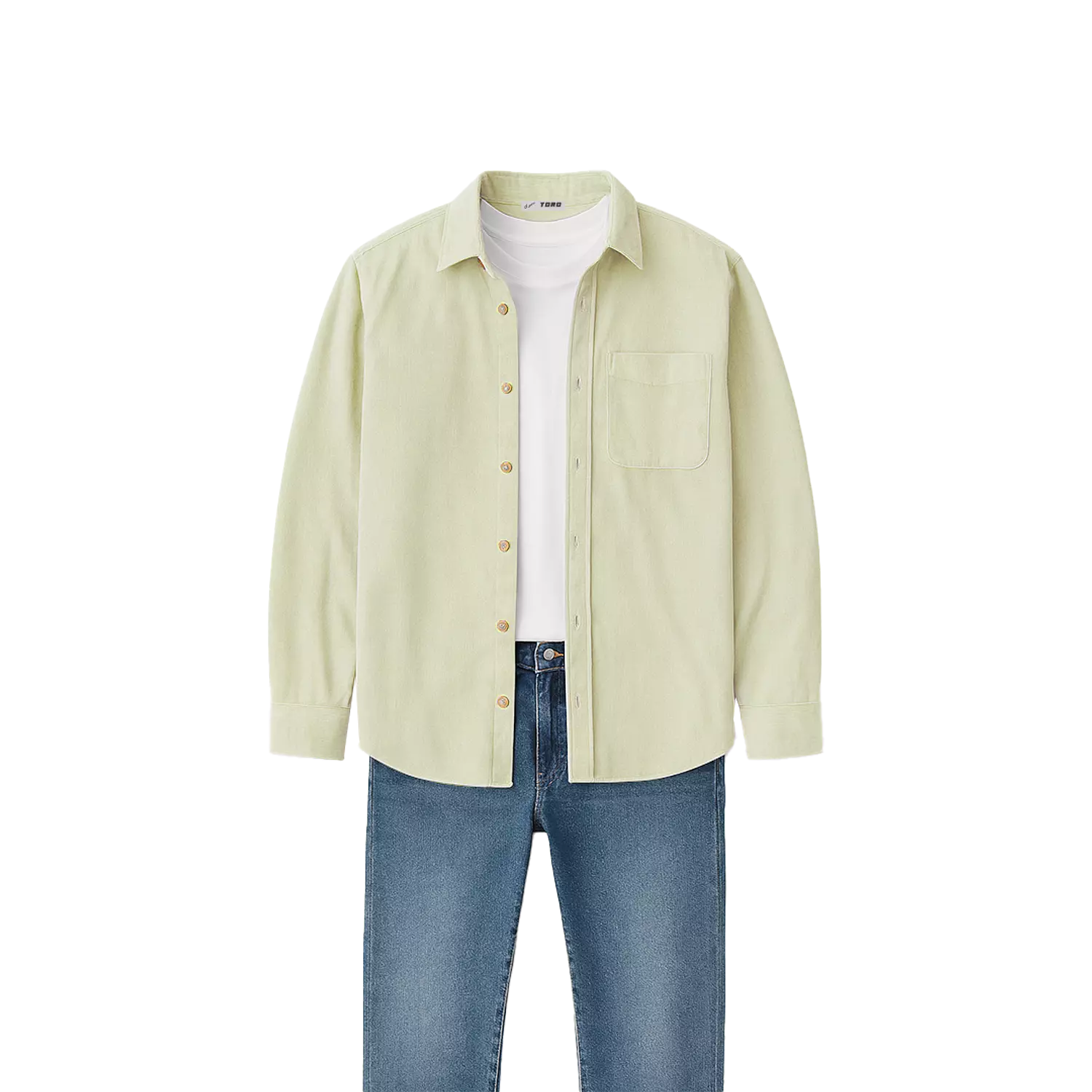 shirt ribbed qatifa  S image